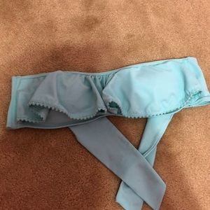 Hollister strapless swim top